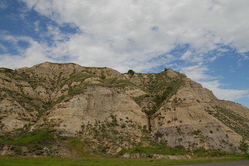 Bakker, Badlands, Geologi, Butte