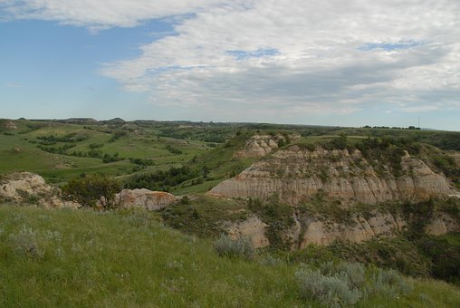 Kamme, Bakker, Badlands, Naturskøn