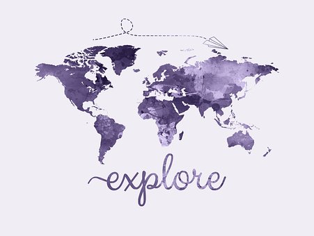 Free World Map Travel photo and picture
