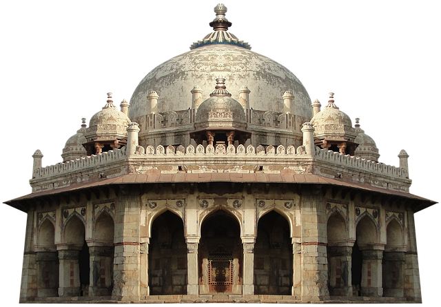 Isa Khan'S Grav, Mausoleum, Bygning