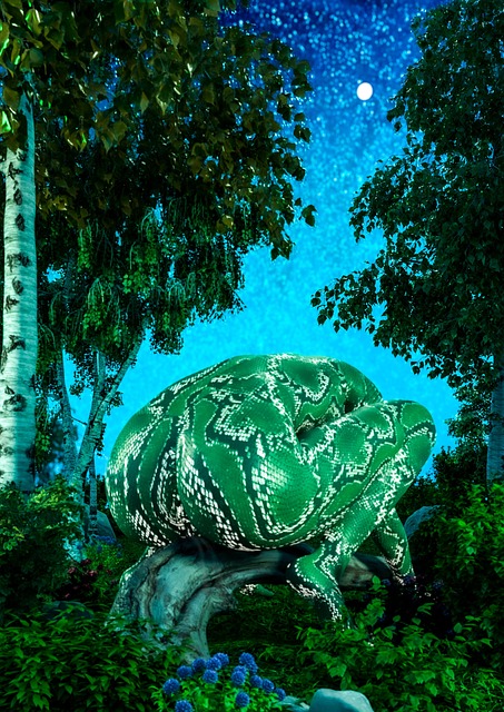 Free Lizard Forest photo and picture
