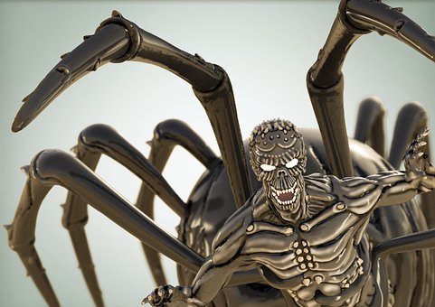 Free Fantasy Spider illustration and picture