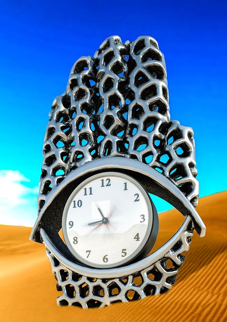 Free Hand Clock photo and picture