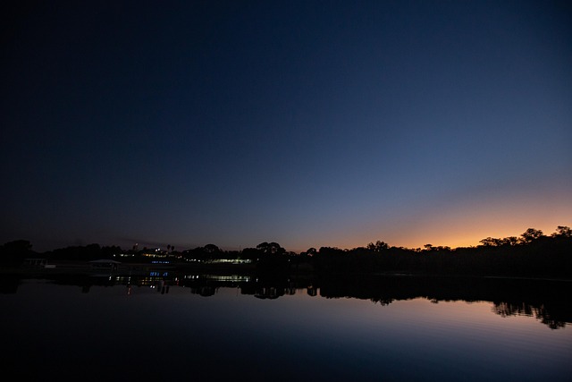 Sonnenuntergang, Sonnenaufgang, Fluss