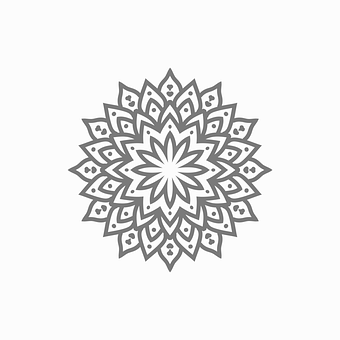 Mandala, Kvetina, Dizajn, Vzor
