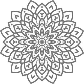 Mandala, Kvetina, Dizajn, Vzor