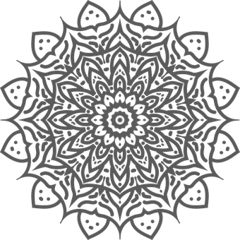 Mandala, Kvetina, Dizajn, Vzor