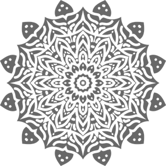 Mandala, Kvetina, Dizajn, Vzor