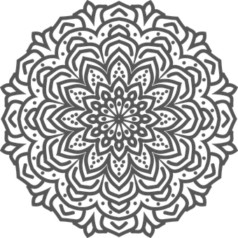 Mandala, Kvetina, Dizajn, Vzor