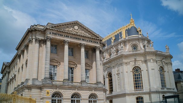Slot, Versailles, Frankrig, Arkitektur