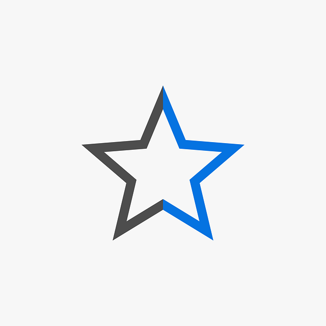 Free star shape favorite illustration