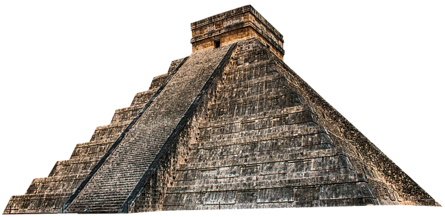 Free temple pyramid shrine illustration