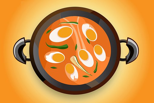 Kerala-Eier-Curry, Indische Küche