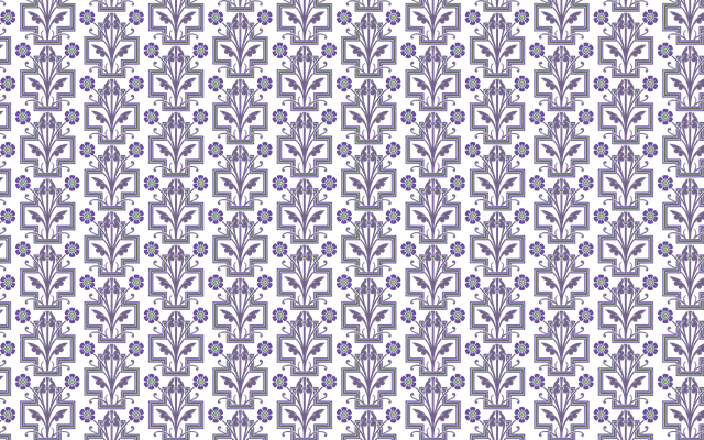Free background pattern flower vector
