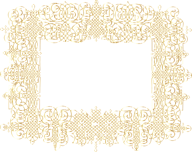 Free frame flourish ornamental illustration