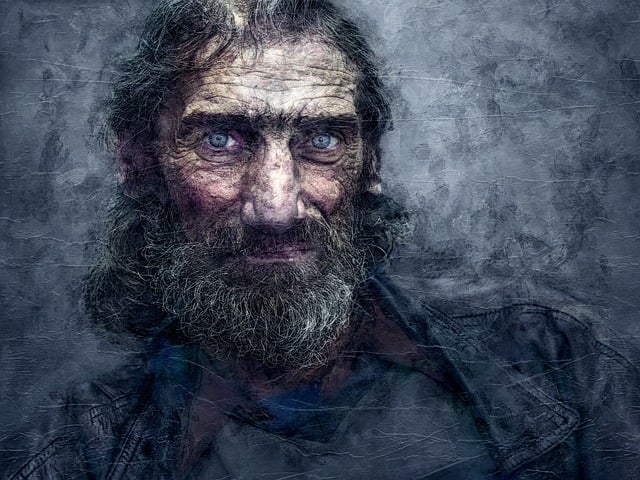 Free man beard elderly illustration