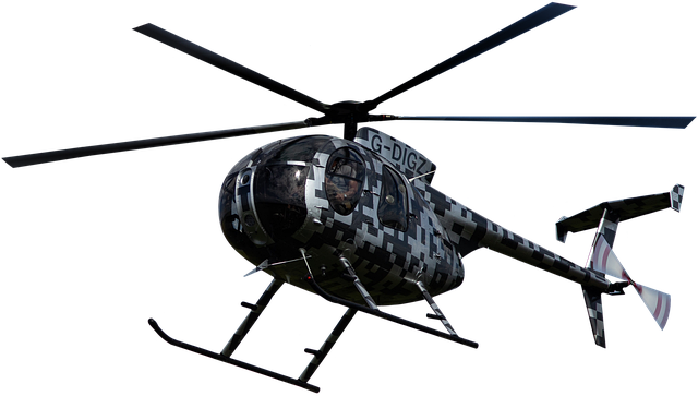 Free helicopter propeller aircraft illustration