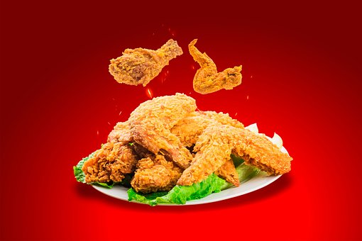 Broaster, Pollo, Fritura