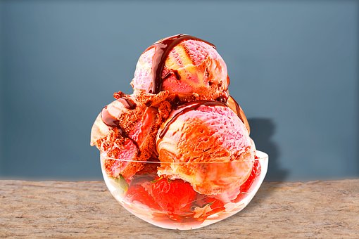 Helado, Is, Heladeria, Vainilla