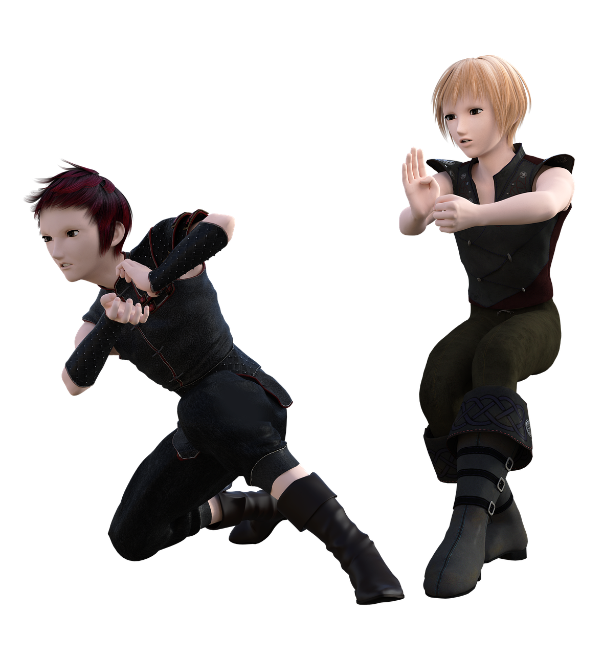 Free Warriors Fighters illustration and picture