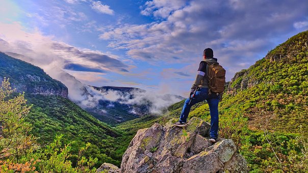 Trekking, Wandern, Berg, Landschaft