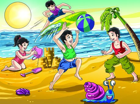 Free Summer Summer Illustration illustration and picture