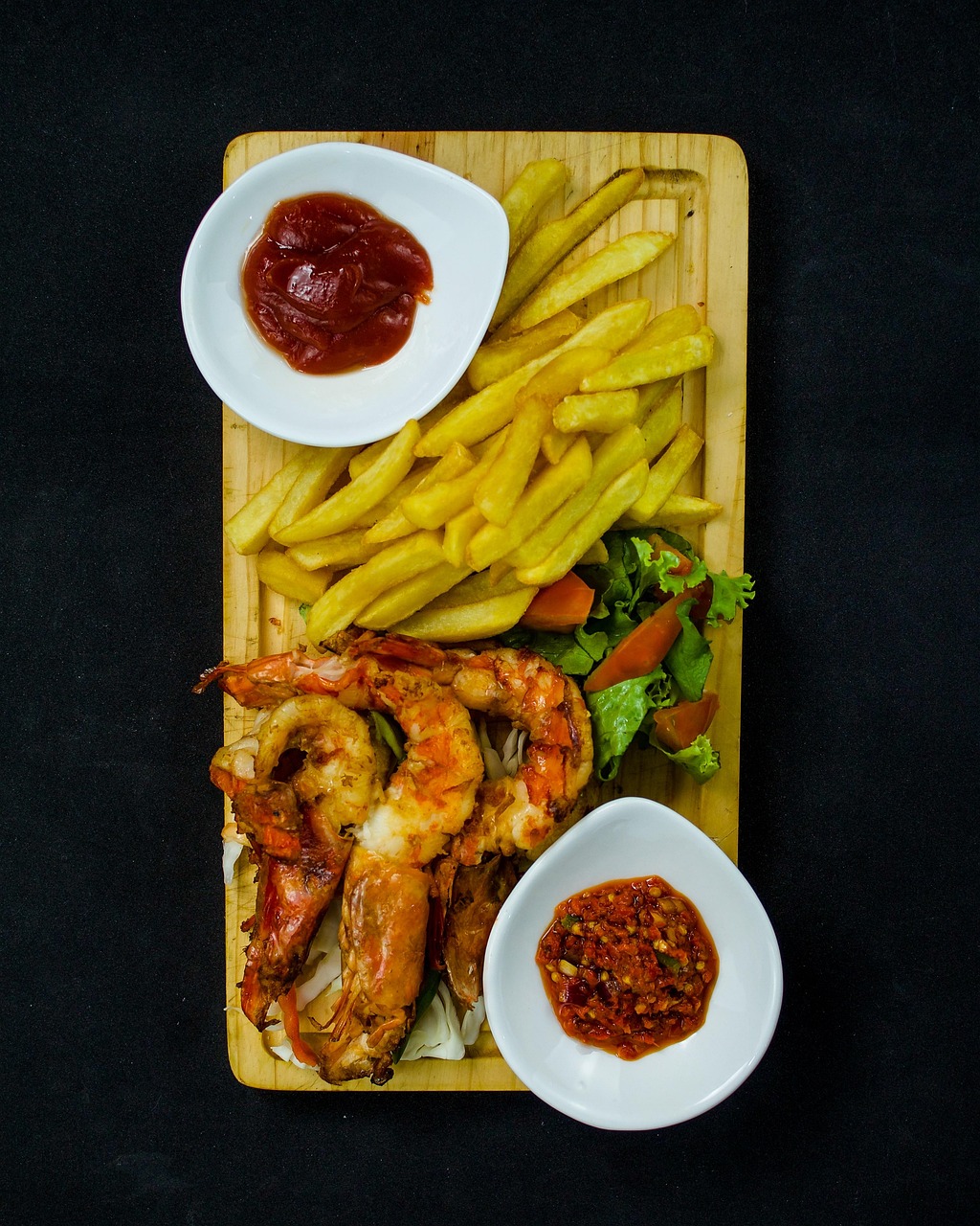 Garnelen Pommes Frites Vorspeise - Kostenloses Foto auf Pixabay - Pixabay