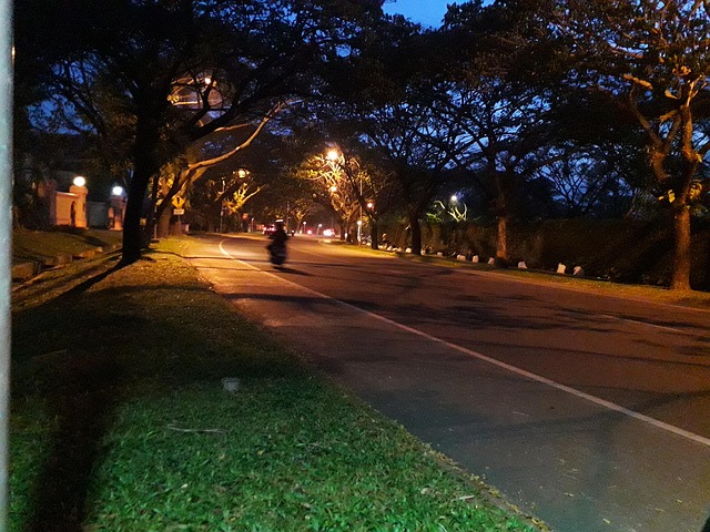 Lorong, Malam, Sunyi, Kota, Tangerang