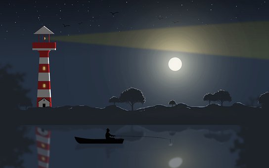Free Fisherman Ocean illustration and picture