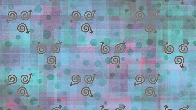 Free arrows spiral background illustration