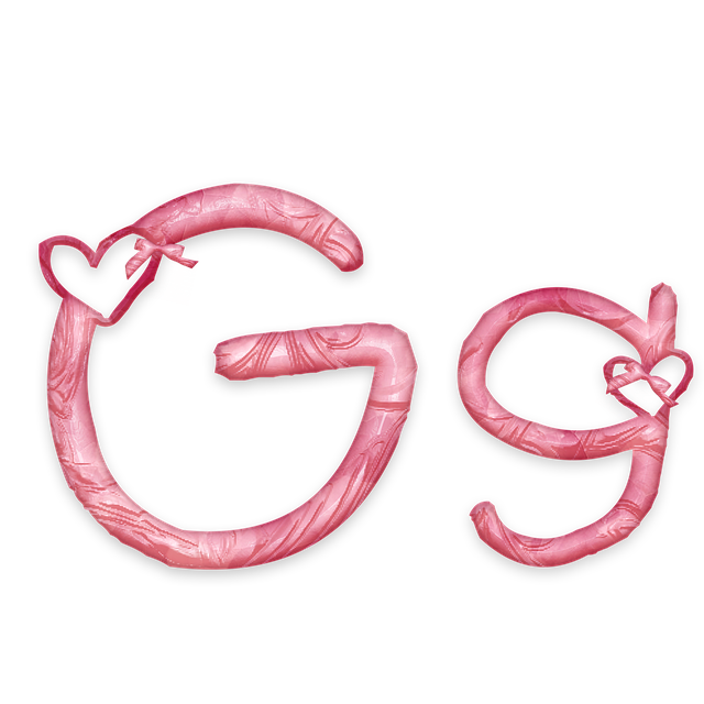 Free alphabet letter font illustration