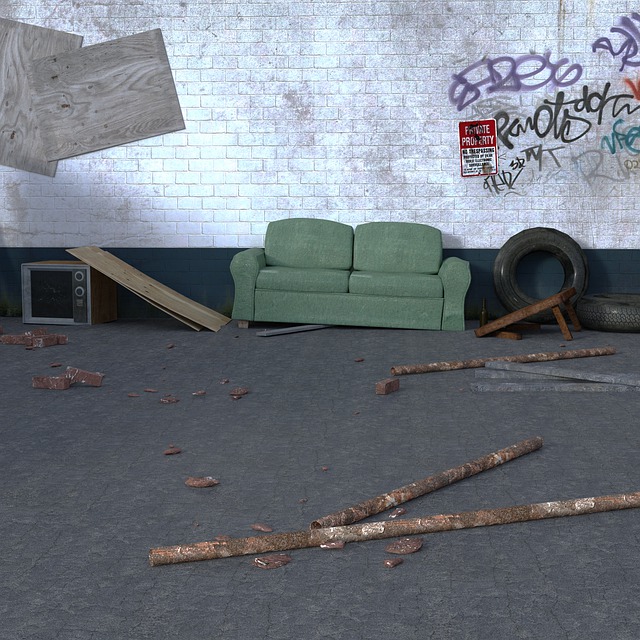 Free bulky waste given up graffiti illustration