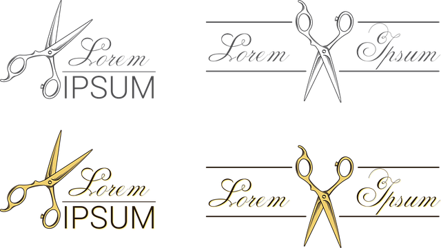 Free Logo Barber vector and picture