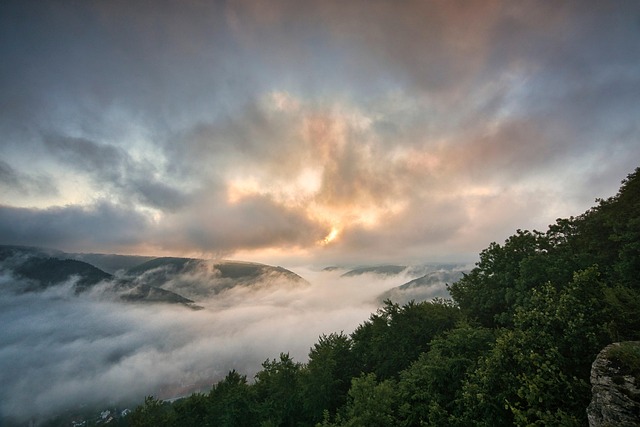 Hmla, Ráno, Vrch, Príroda, Krajina