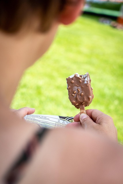 Flødeis, Dessert, Spise, Sommer, Isbar
