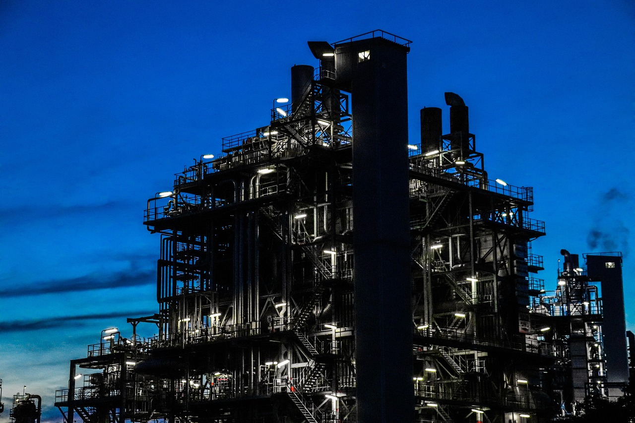 Petrochemical Factory 저녁 Sunset - Pixabay의 무료 사진