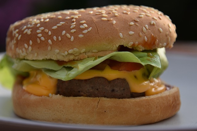 Hamburger, Eten, Lunch, Snack, Maaltijd