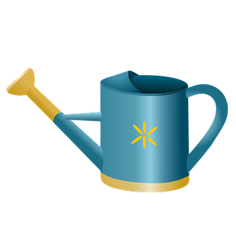 Free Watering Can Gardening illustration and picture