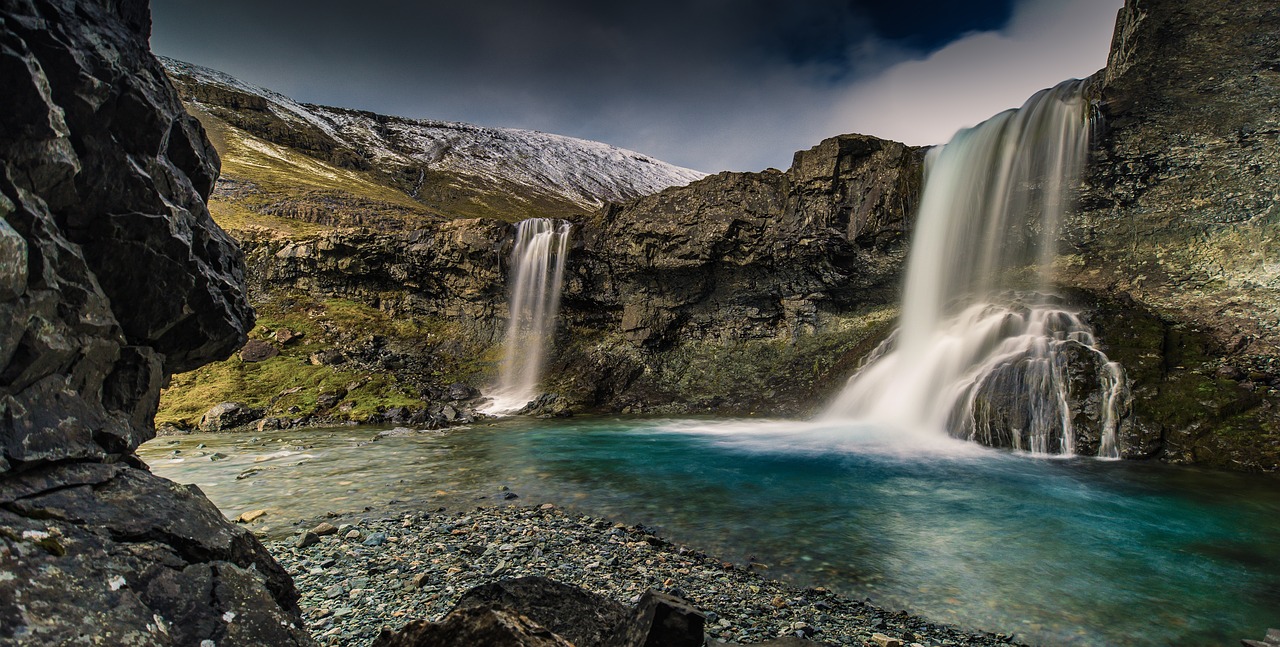 Waterfall - free online jigsaw puzzle photo