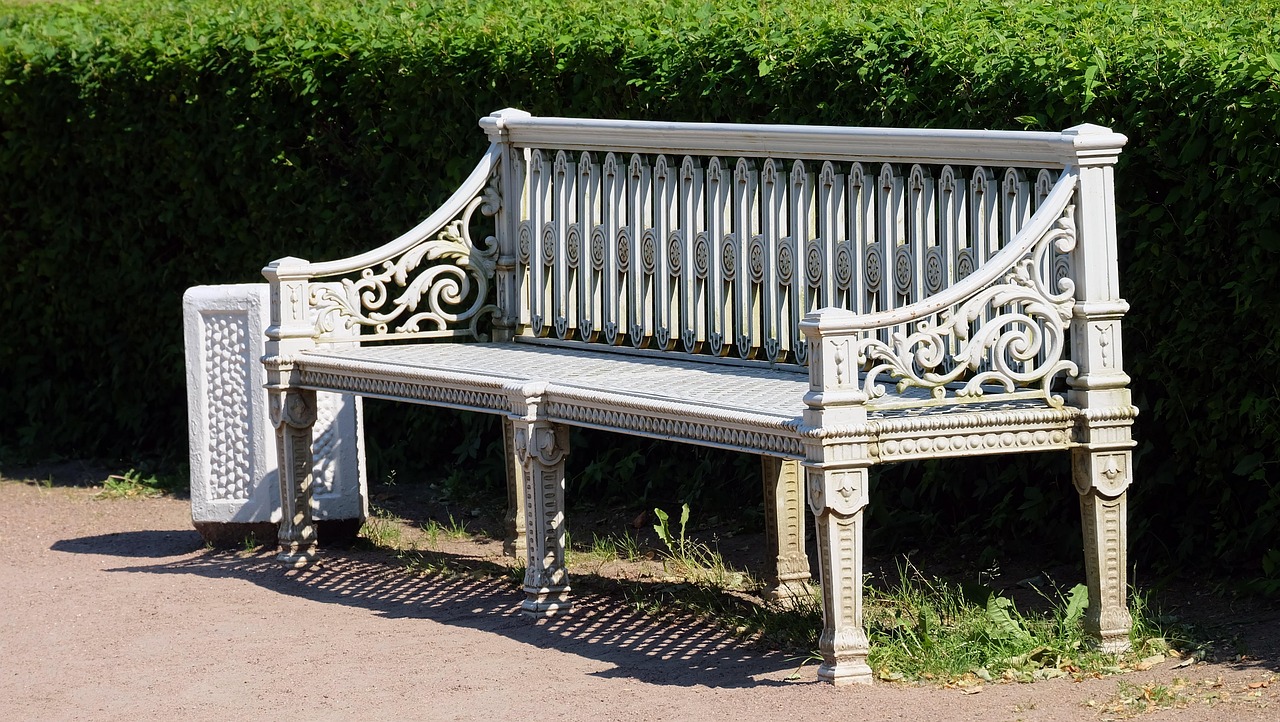 Free Bench Openwork photo and picture