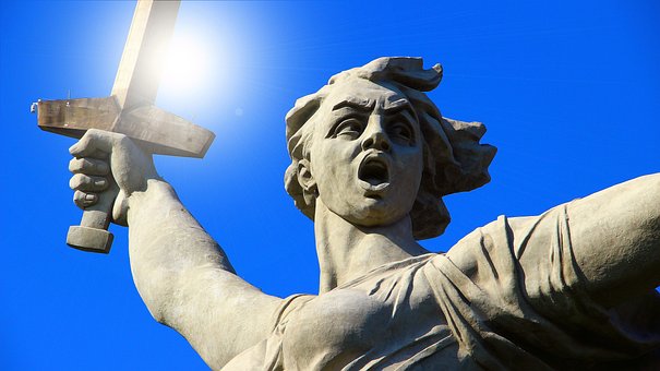 Free The Motherland Calls Statue photo and picture