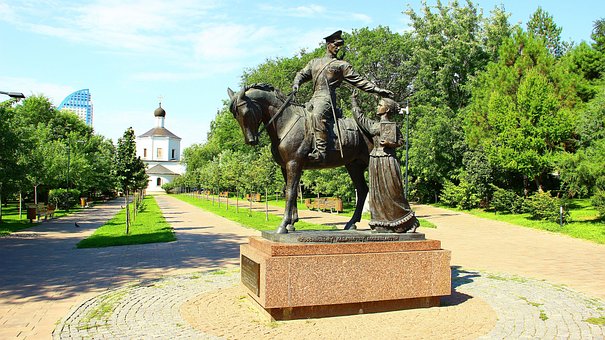Free Monument Russian Cossacks photo and picture