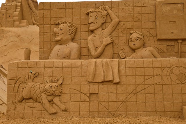 Zandsculptuur, Zand, Strand