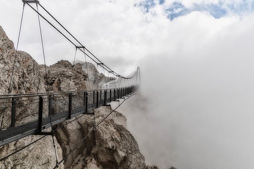 Free Suspension Bridge Structure photo and picture