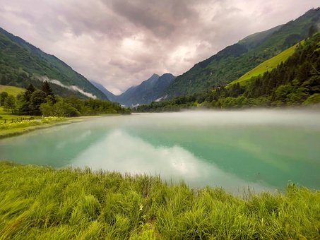 Free Lake Fog photo and picture