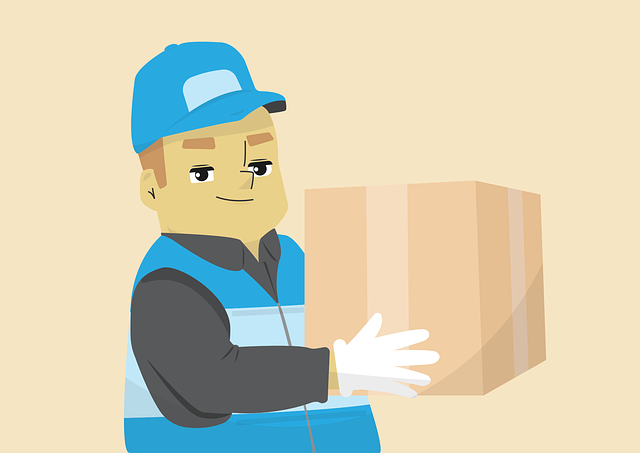 Free Delivery Man vector and picture