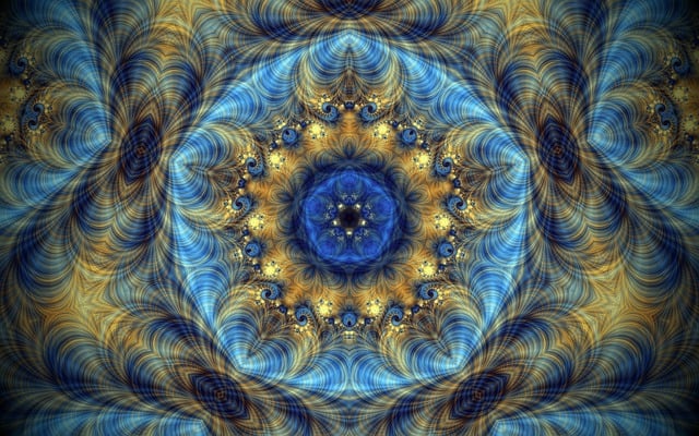 Free mandala ornament wallpaper illustration