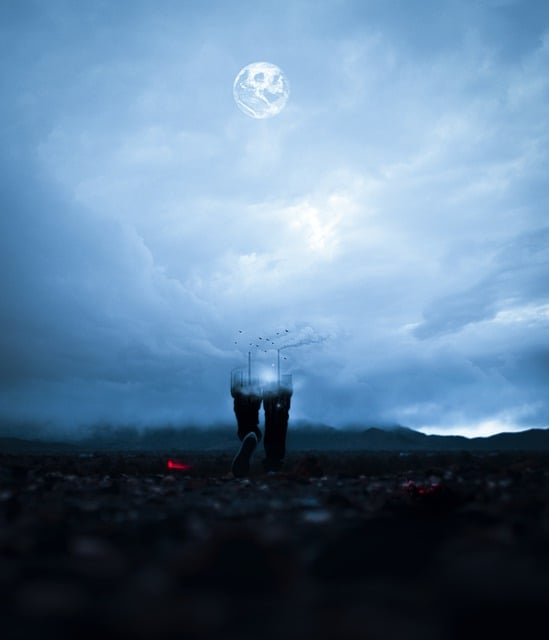 Free apocalypse dystopia contamination illustration