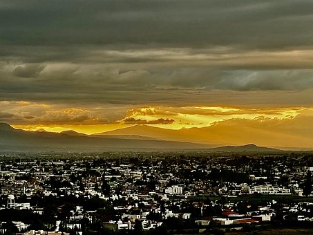 Popocatepetl, Vulkan, Puebla, Mexiko