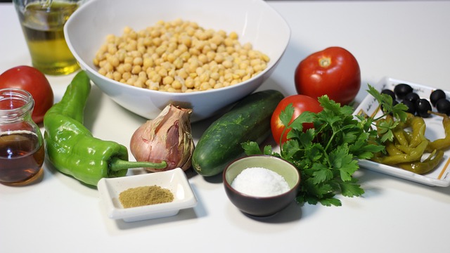 Zutaten, Ernährung, Gesund, Kichererbsen